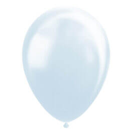 Balon Latex Albastu Deschis Standard