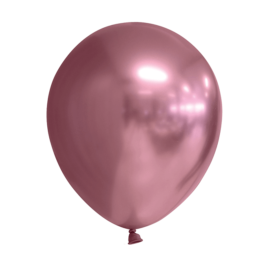 Baloane Latex mici Roz Chromate 12 cm