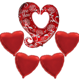 Set Baloane Love Valentine’s day Fete N5