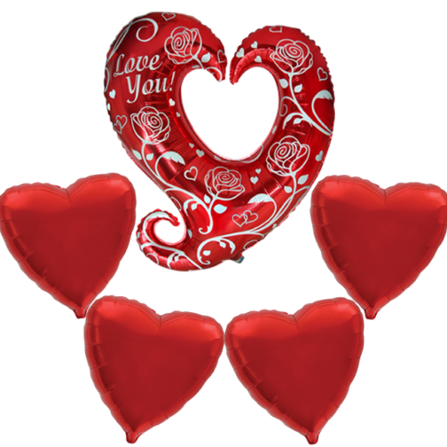 Set-baloane-Valentine's-day